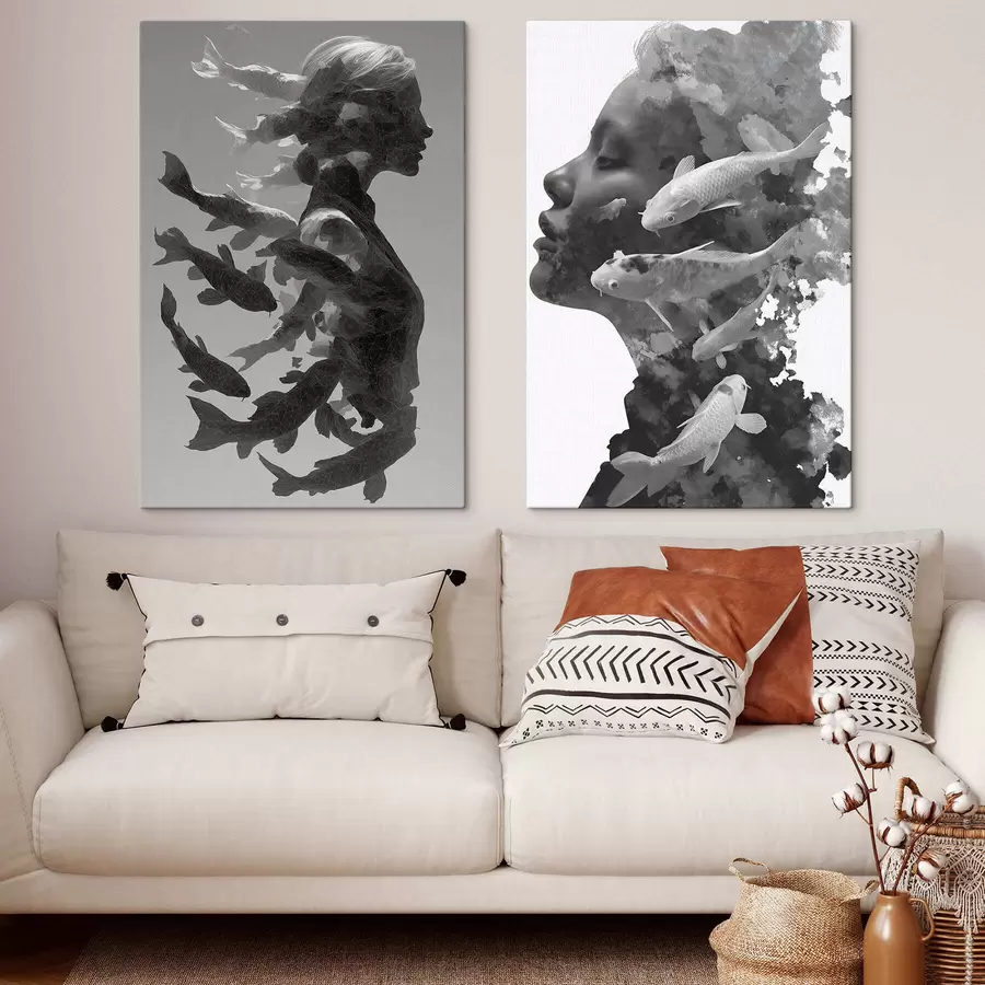 murales de pared Koi Silence m30511