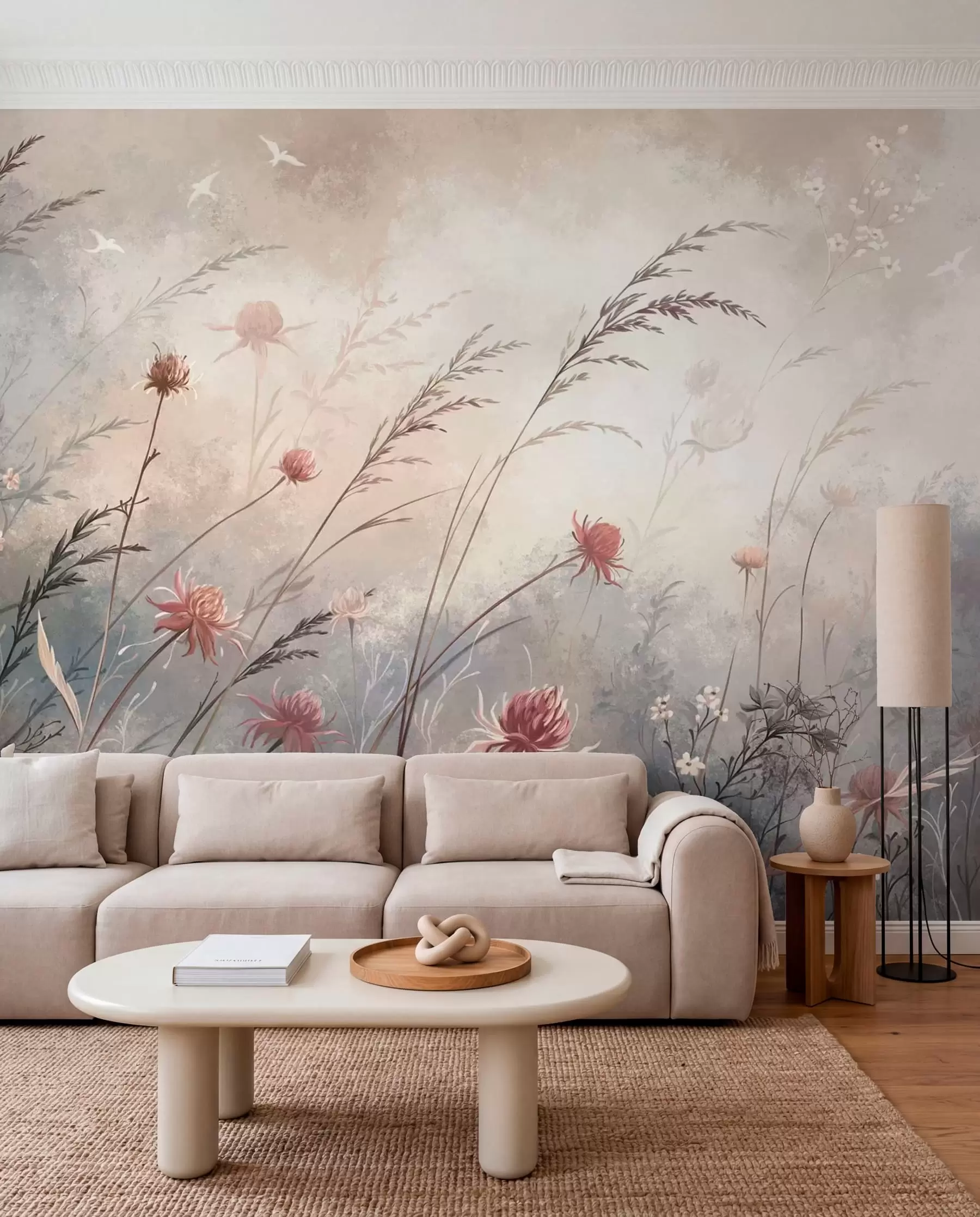 murales de pared Pradera en flor w05538