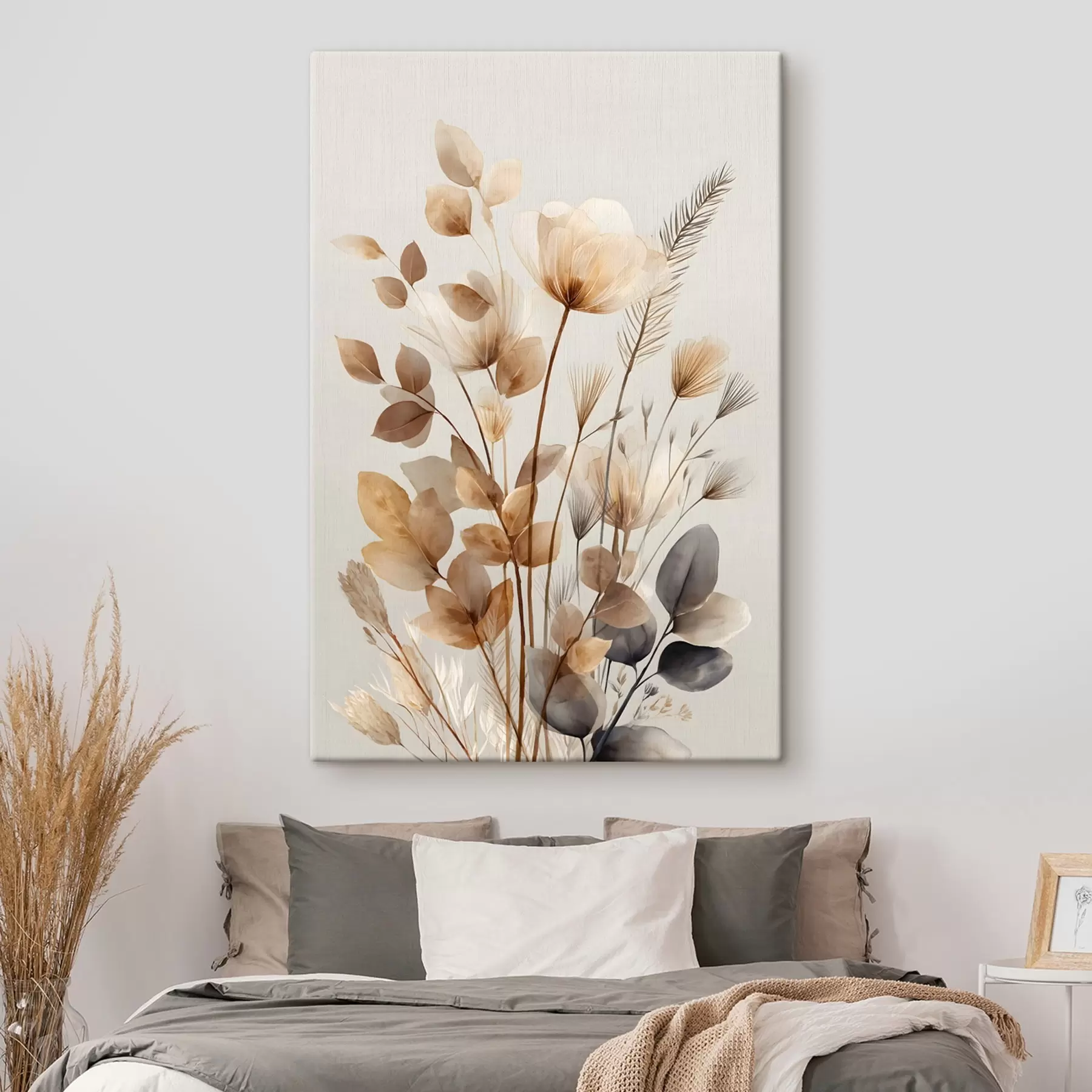 murales de pared Flores secas s49233