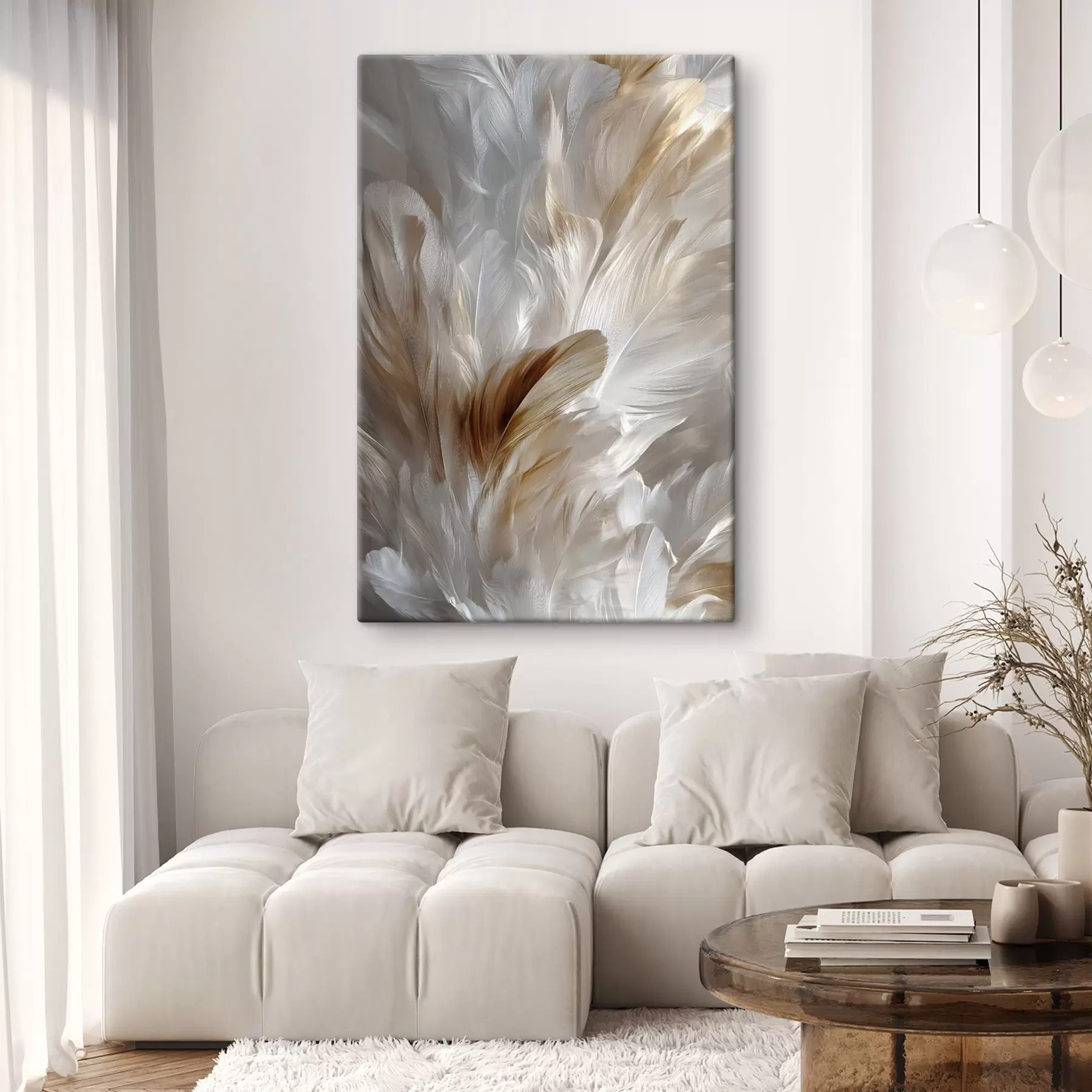 murales de pared Plumas exquisitas s49251