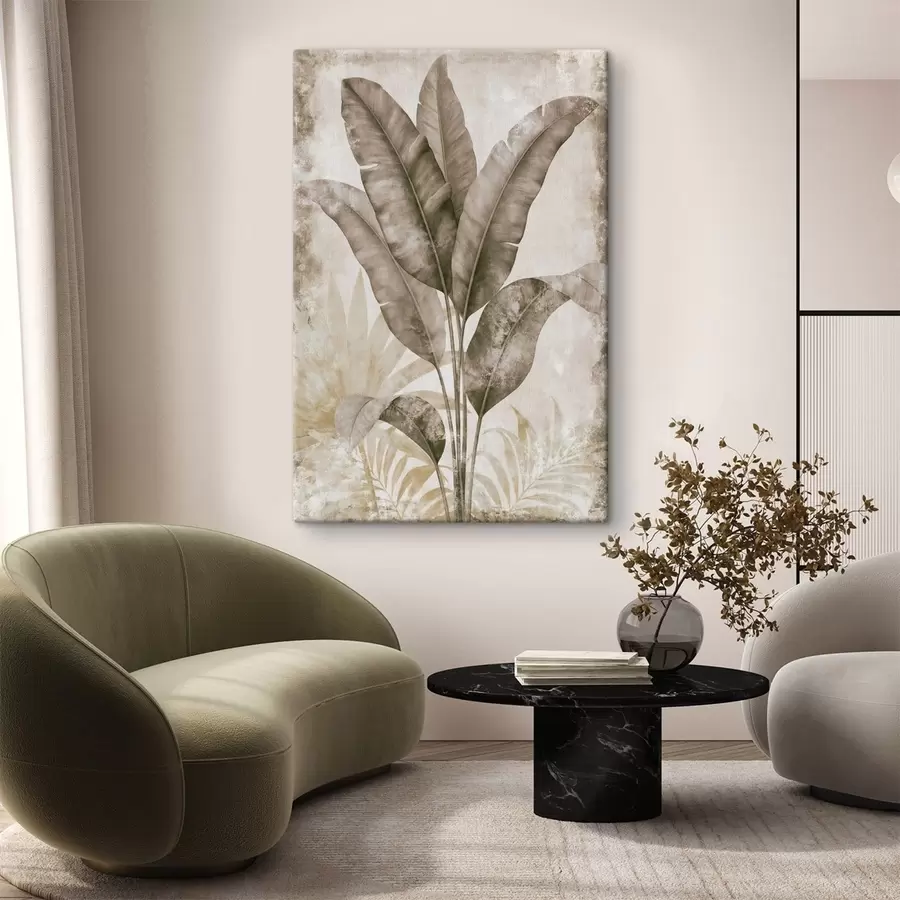 murales de pared Hojas tropicales s49343
