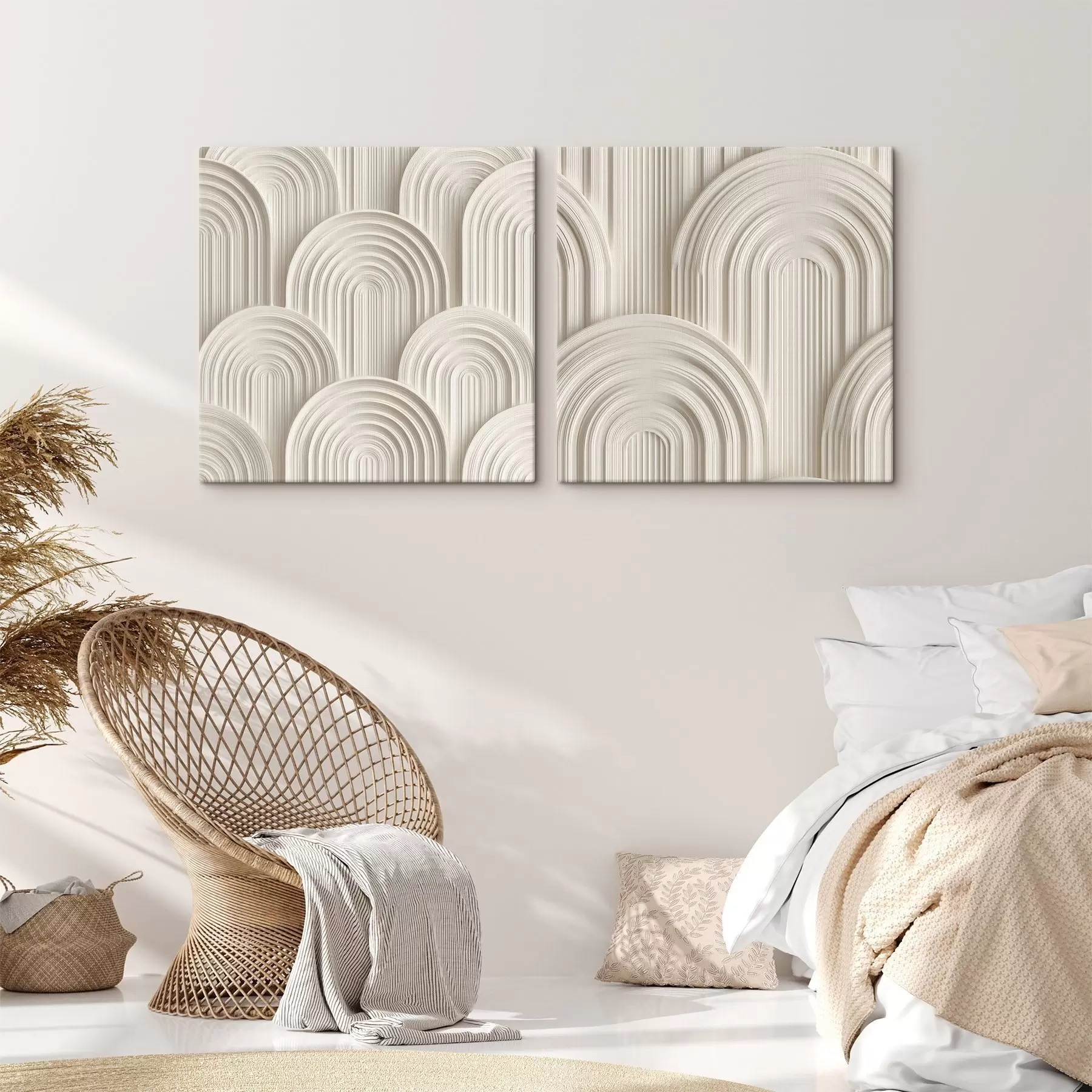 murales de pared Arcos decorativos en estilo bajorrelieve m30540