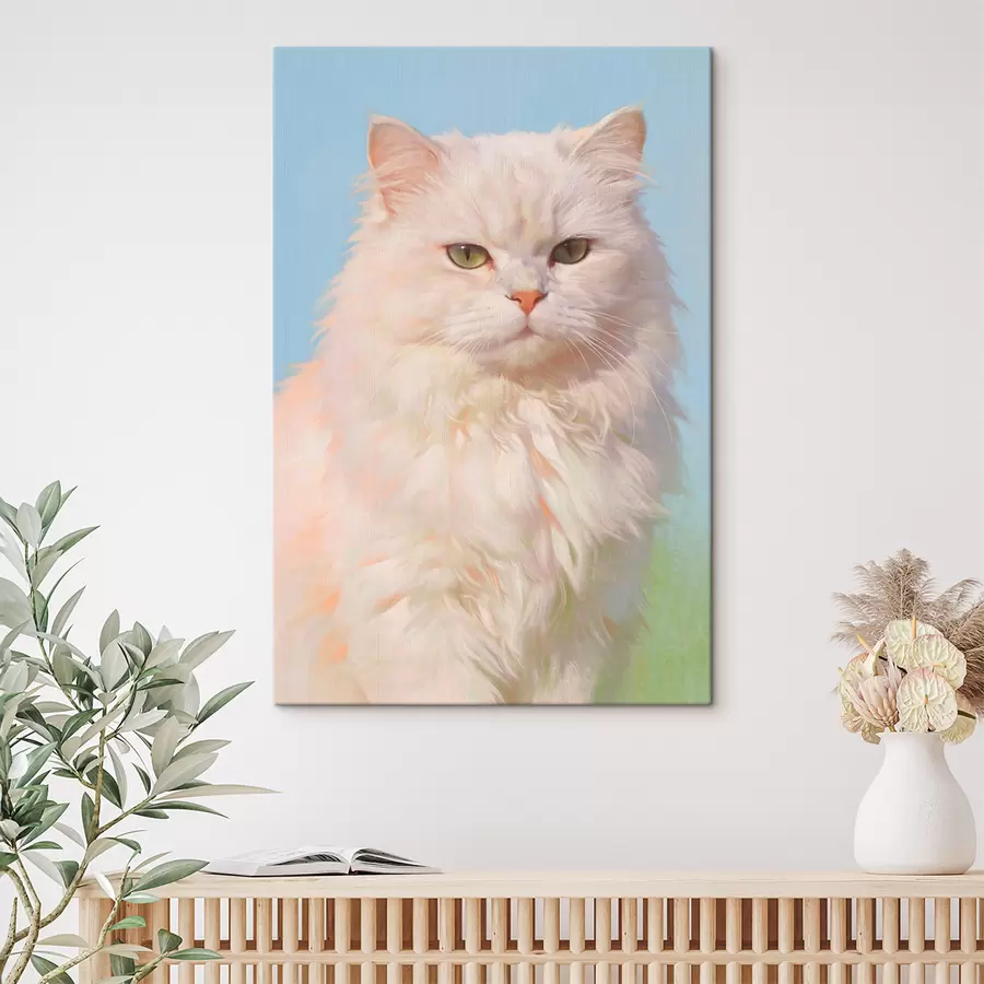 murales de pared Un retrato de un gato s49351