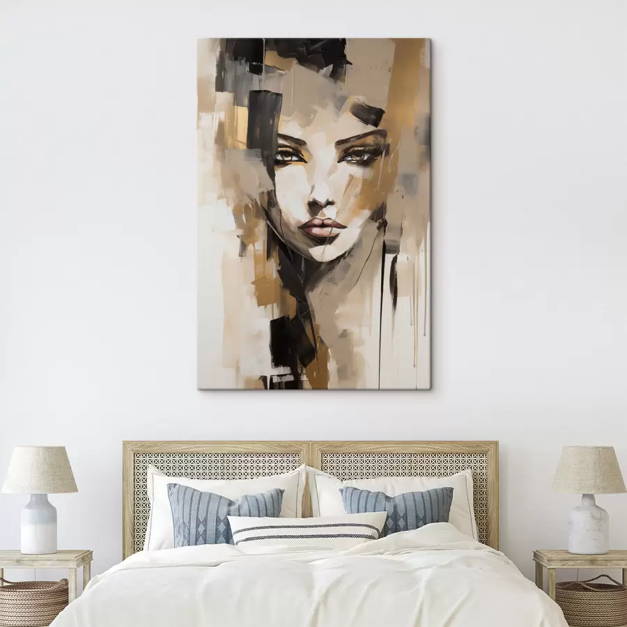 murales de pared Cara abstracta s49409