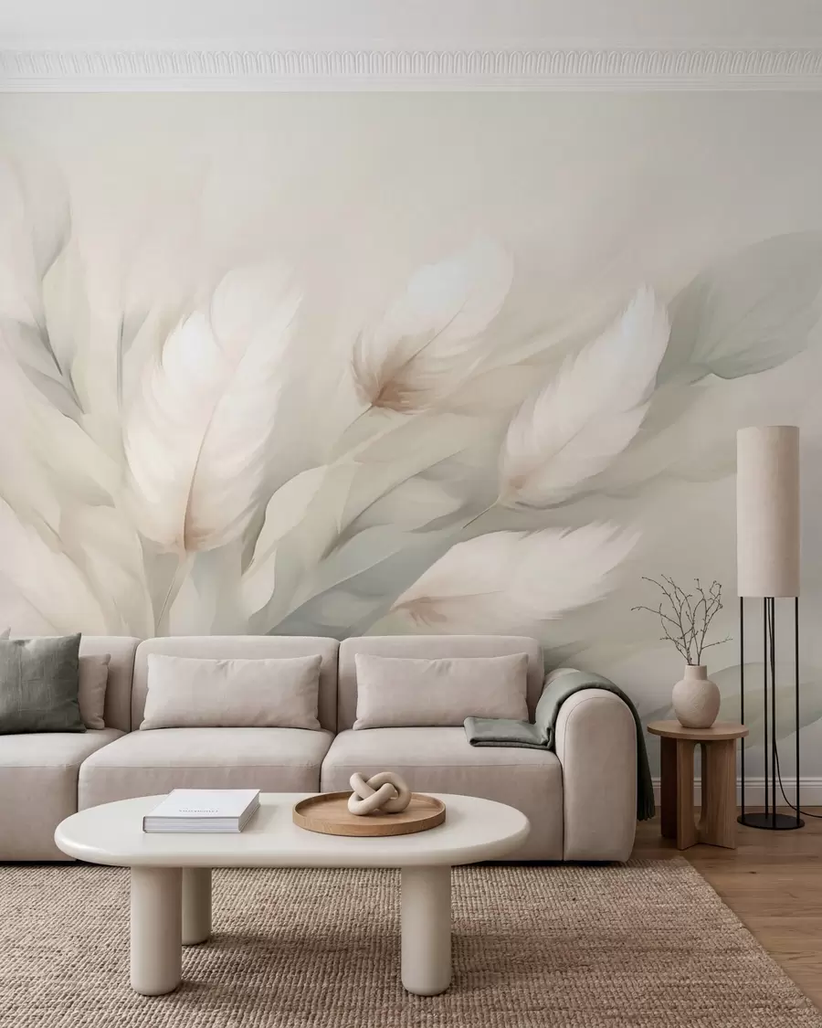 murales de pared Plumas y melodía w05662