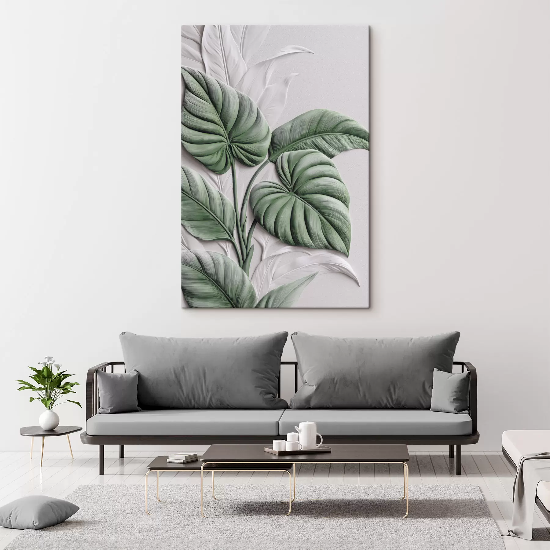 murales de pared Hojas tropicales s49370