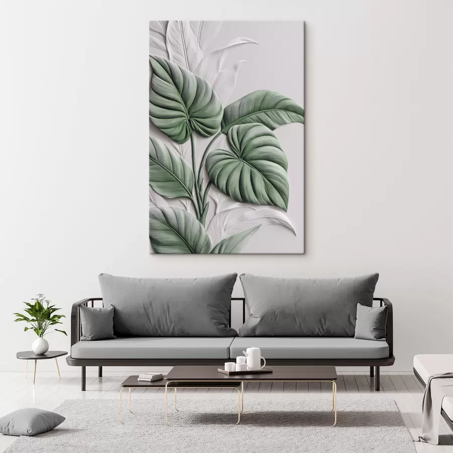 murales de pared Hojas tropicales s49370