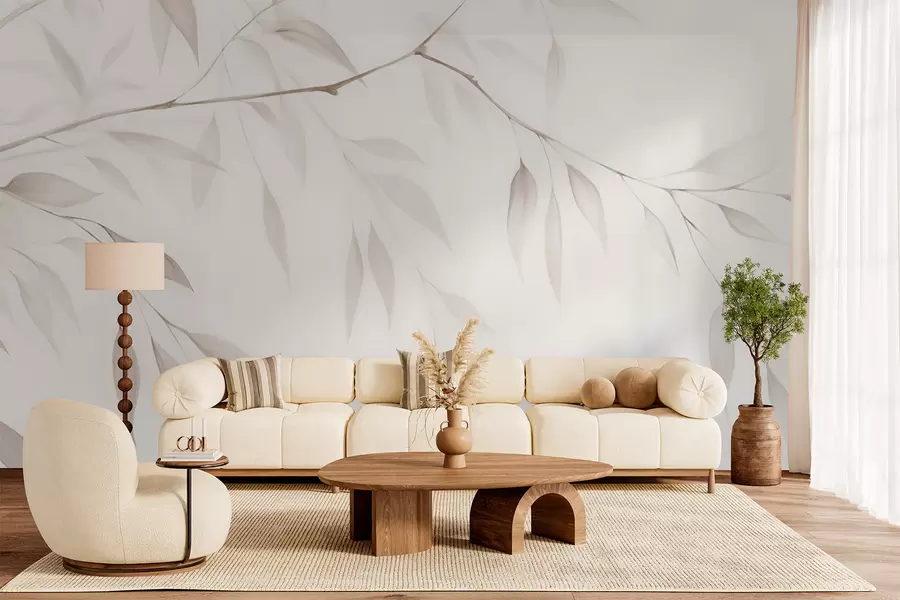murales de pared Una rama de árbol w05682v1