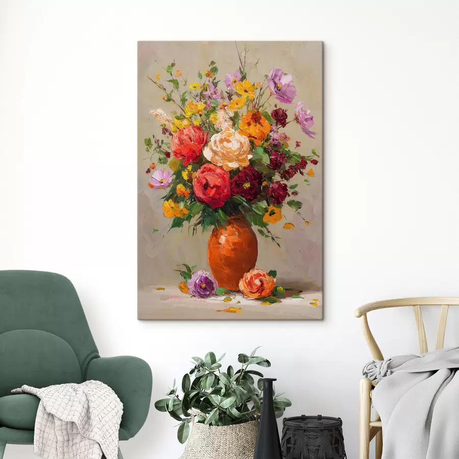murales de pared Flores en un florero s49527