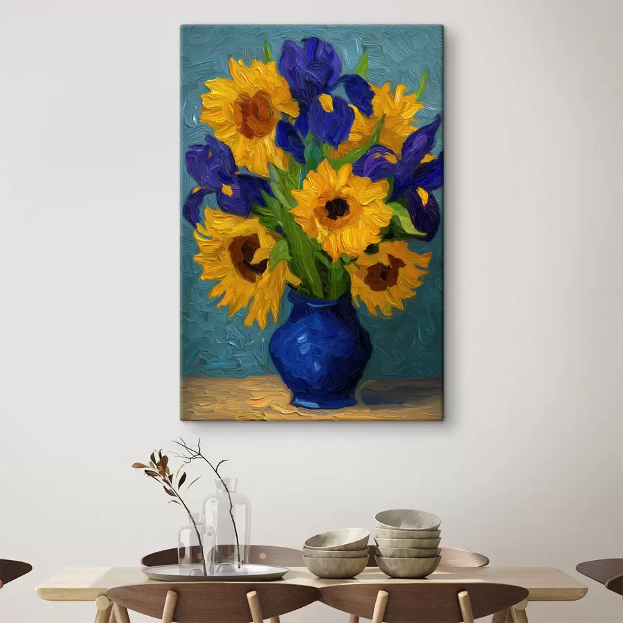 murales de pared Flores en un florero s49534