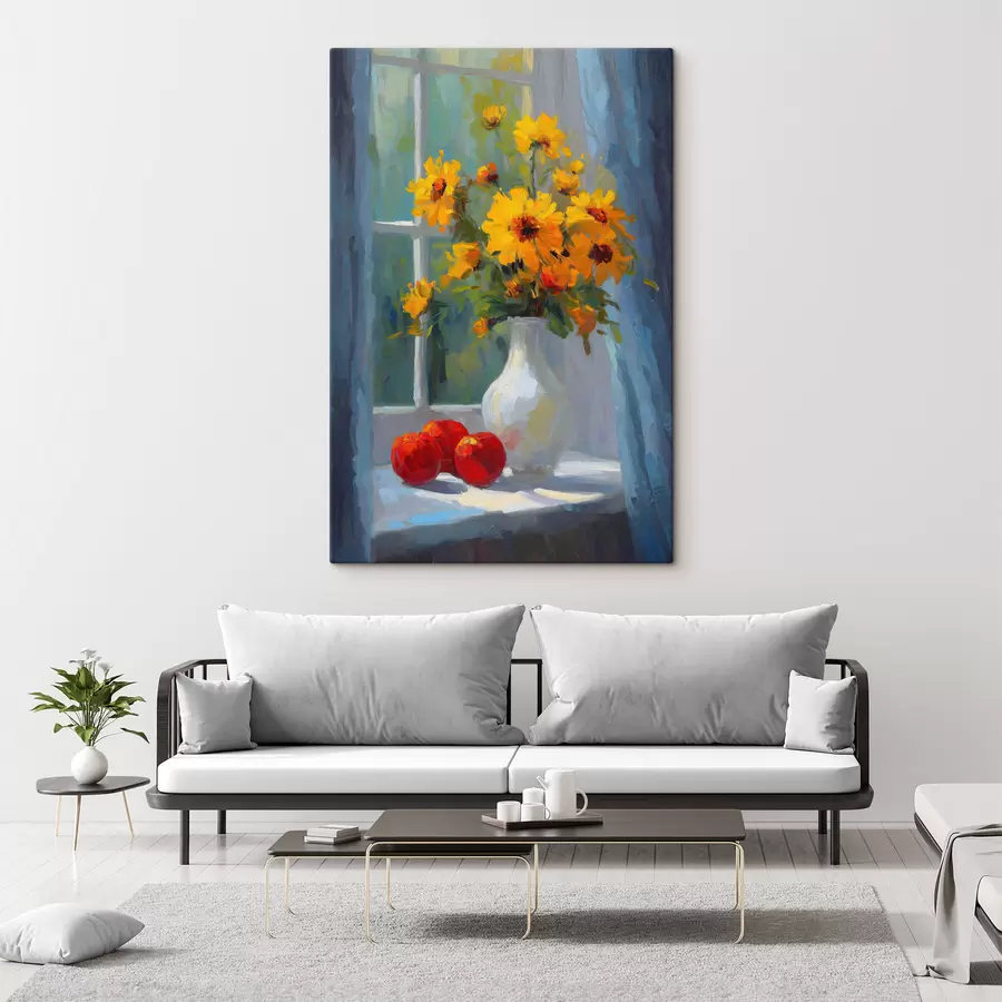 murales de pared Flores en un florero s49535
