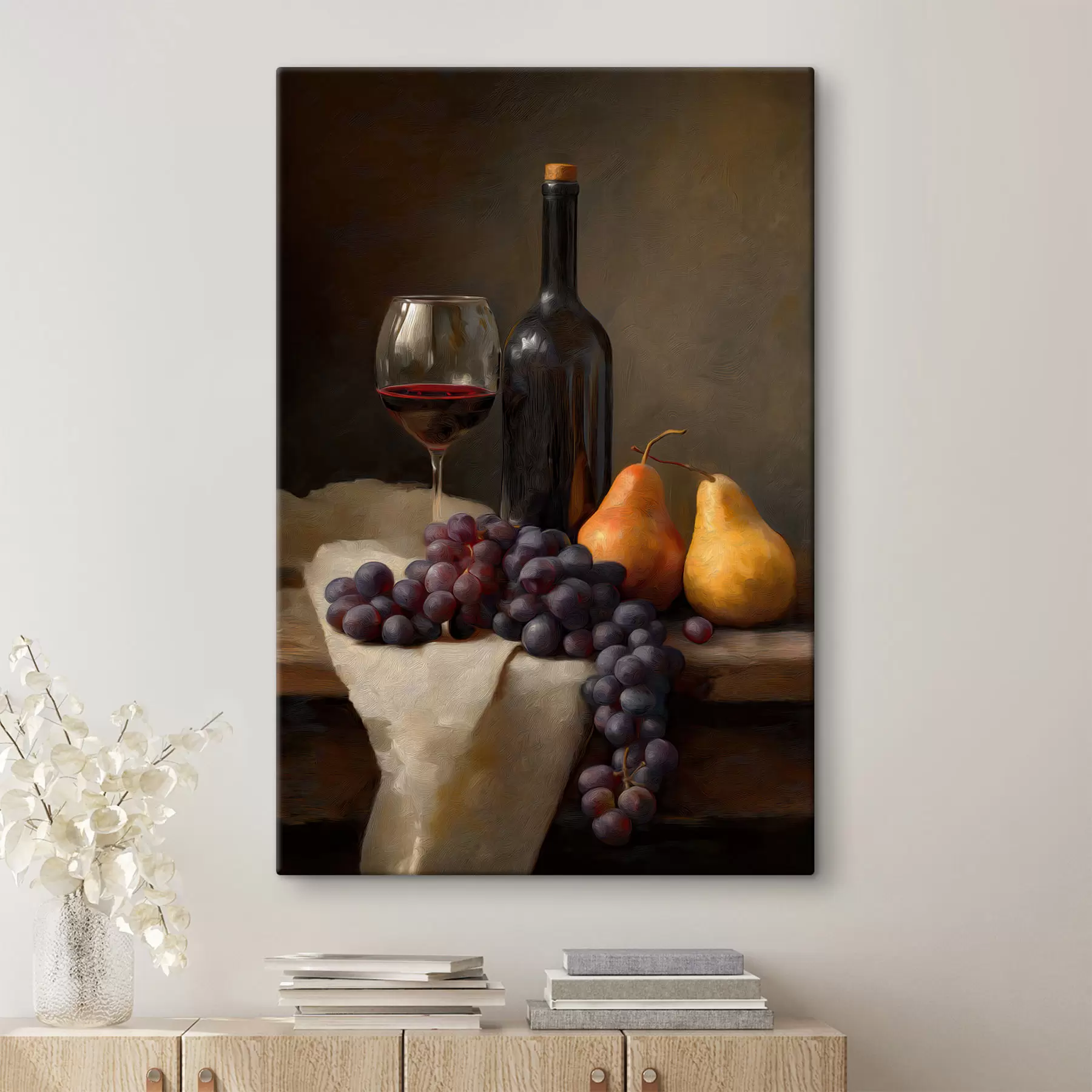murales de pared Vino y uvas s49537