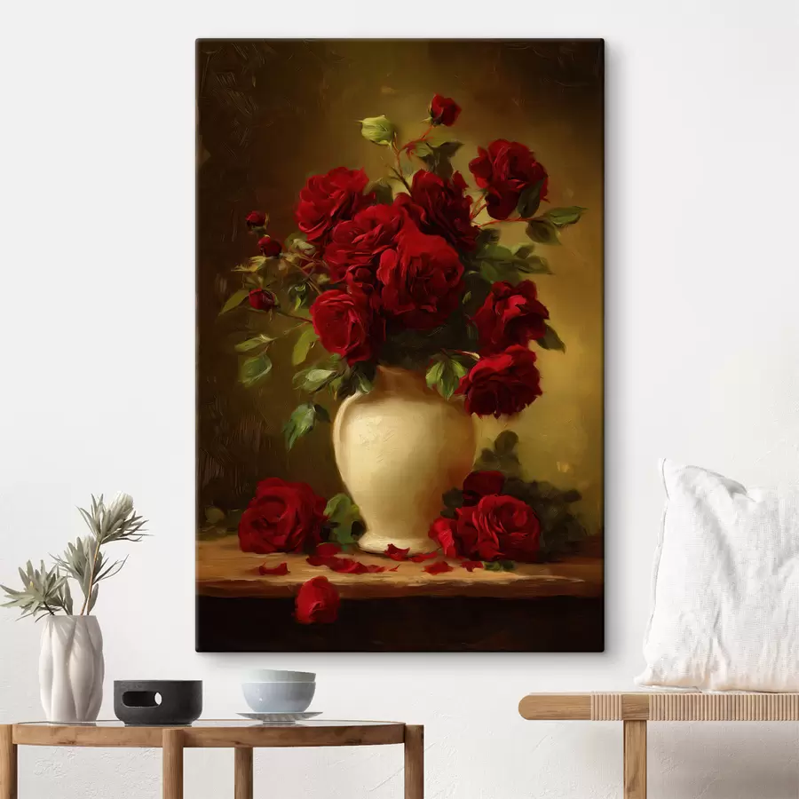 murales de pared Flores en un florero s49545