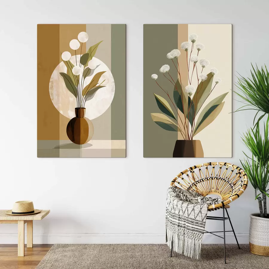 murales de pared Flores en un florero m30598