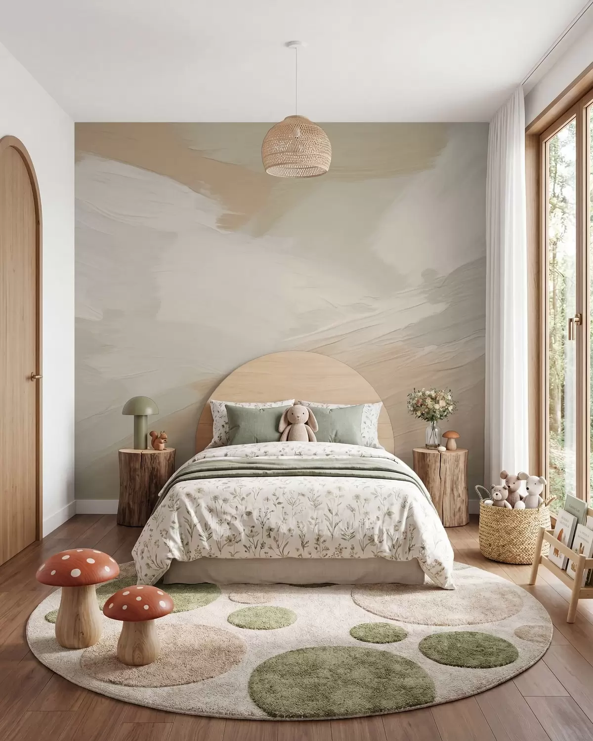 murales de pared Textura artesanal w05558