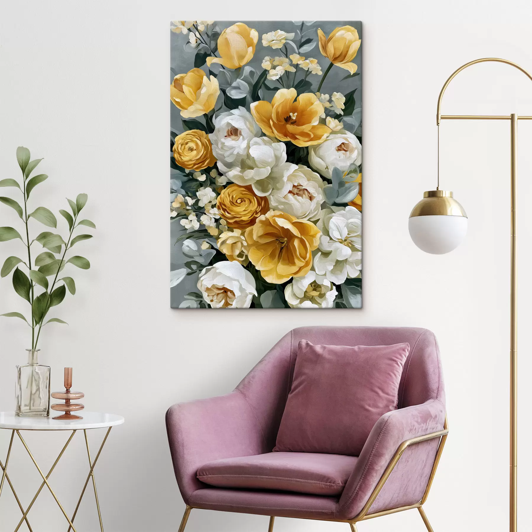 murales de pared Flores de primavera s49612