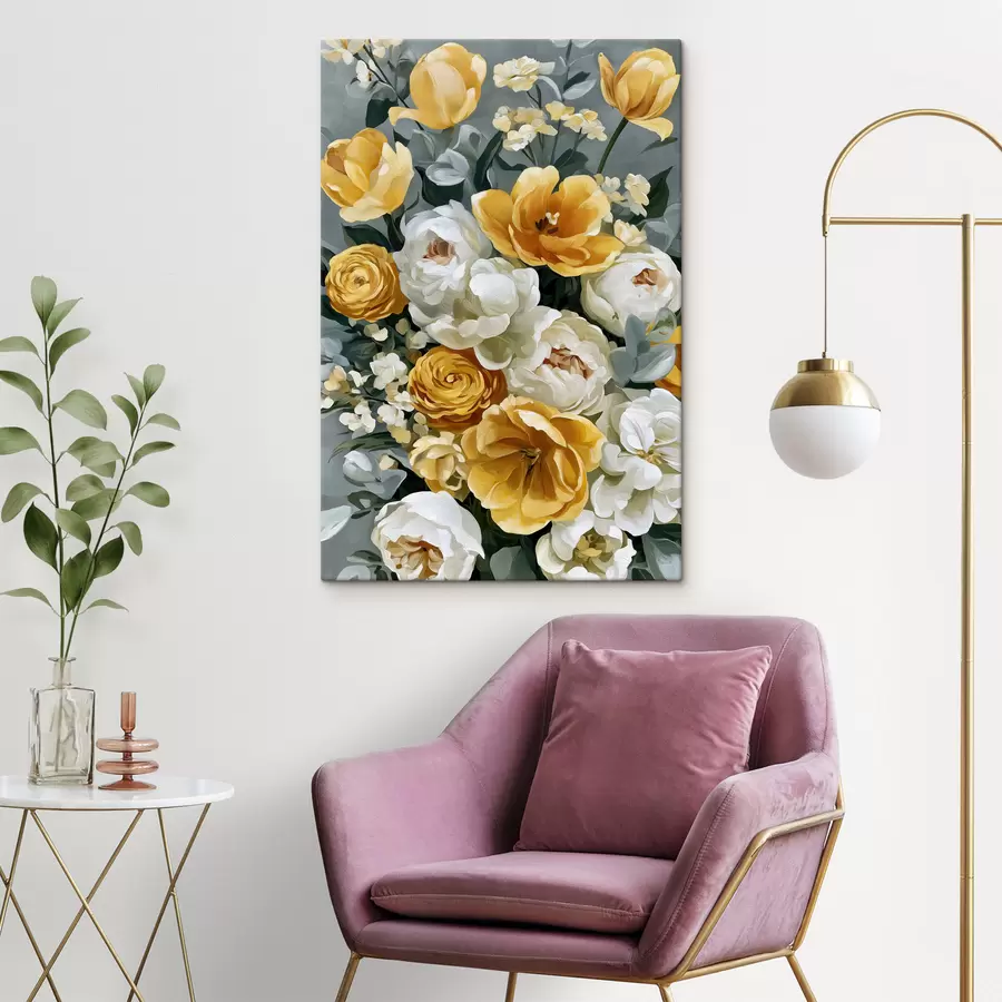 murales de pared Flores de primavera s49612