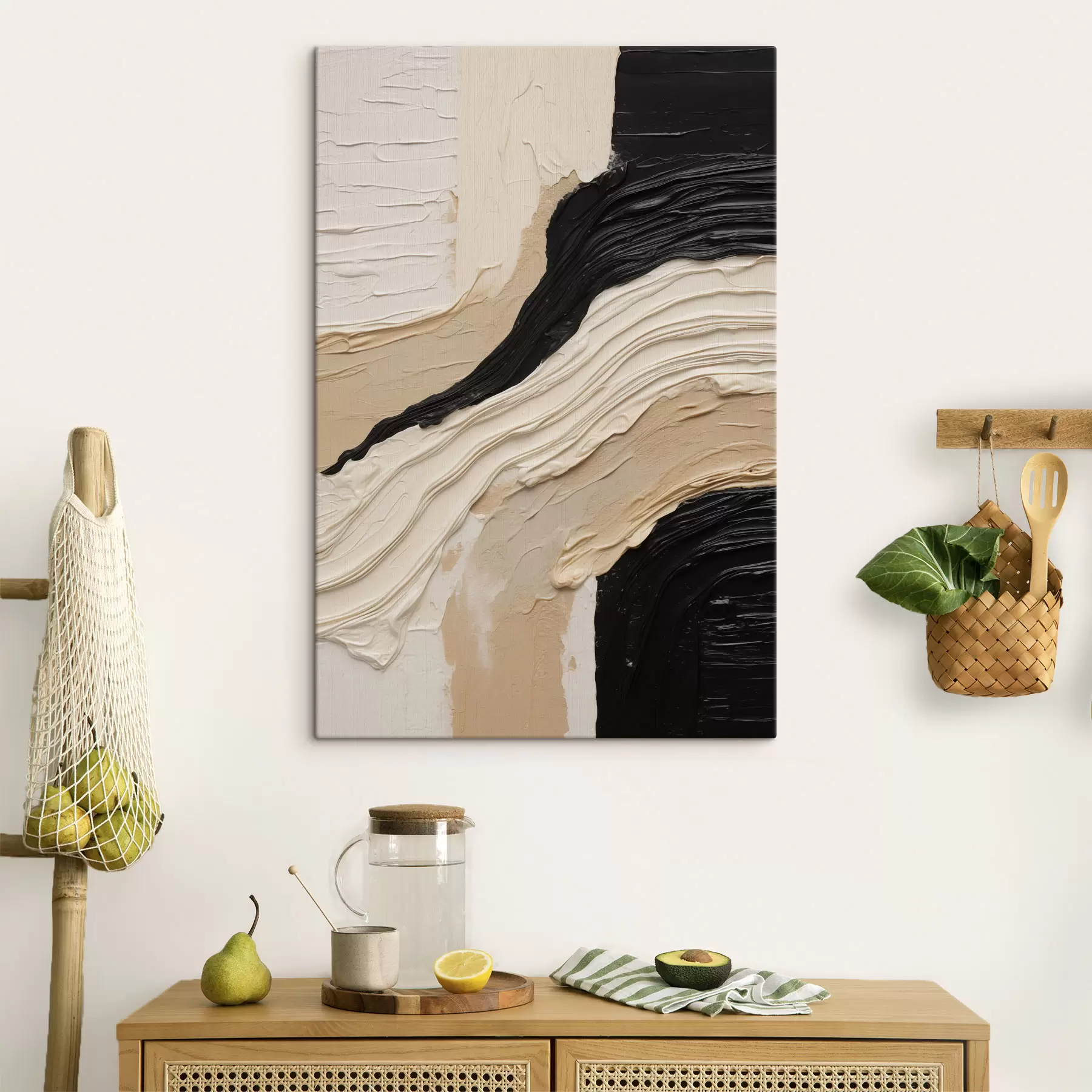murales de pared Una pintura abstracta s49613