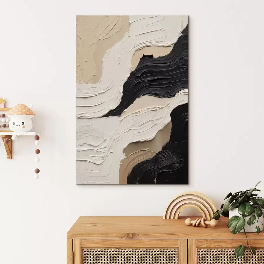 murales de pared Una pintura abstracta s49614
