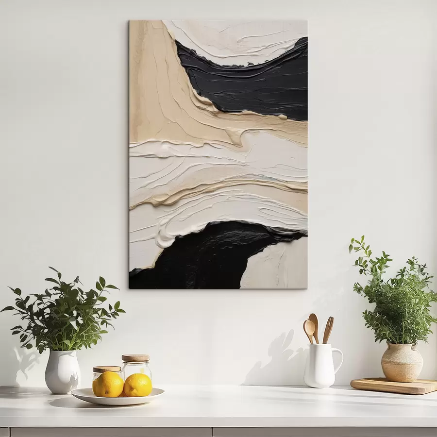 murales de pared Una pintura abstracta s49615
