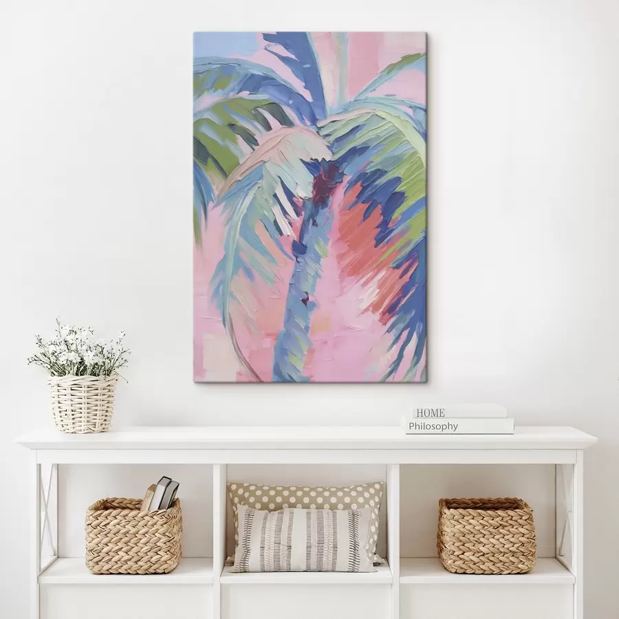 murales de pared Pintura imitación palmera s49593