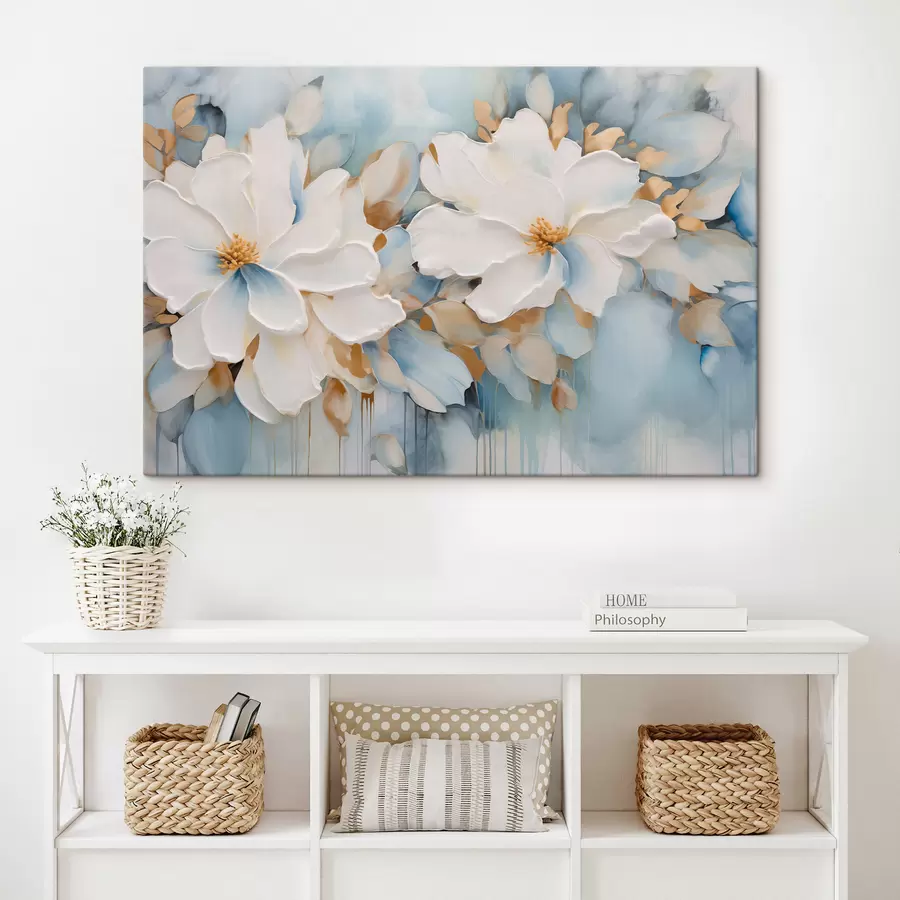 murales de pared flores abstractas s49418