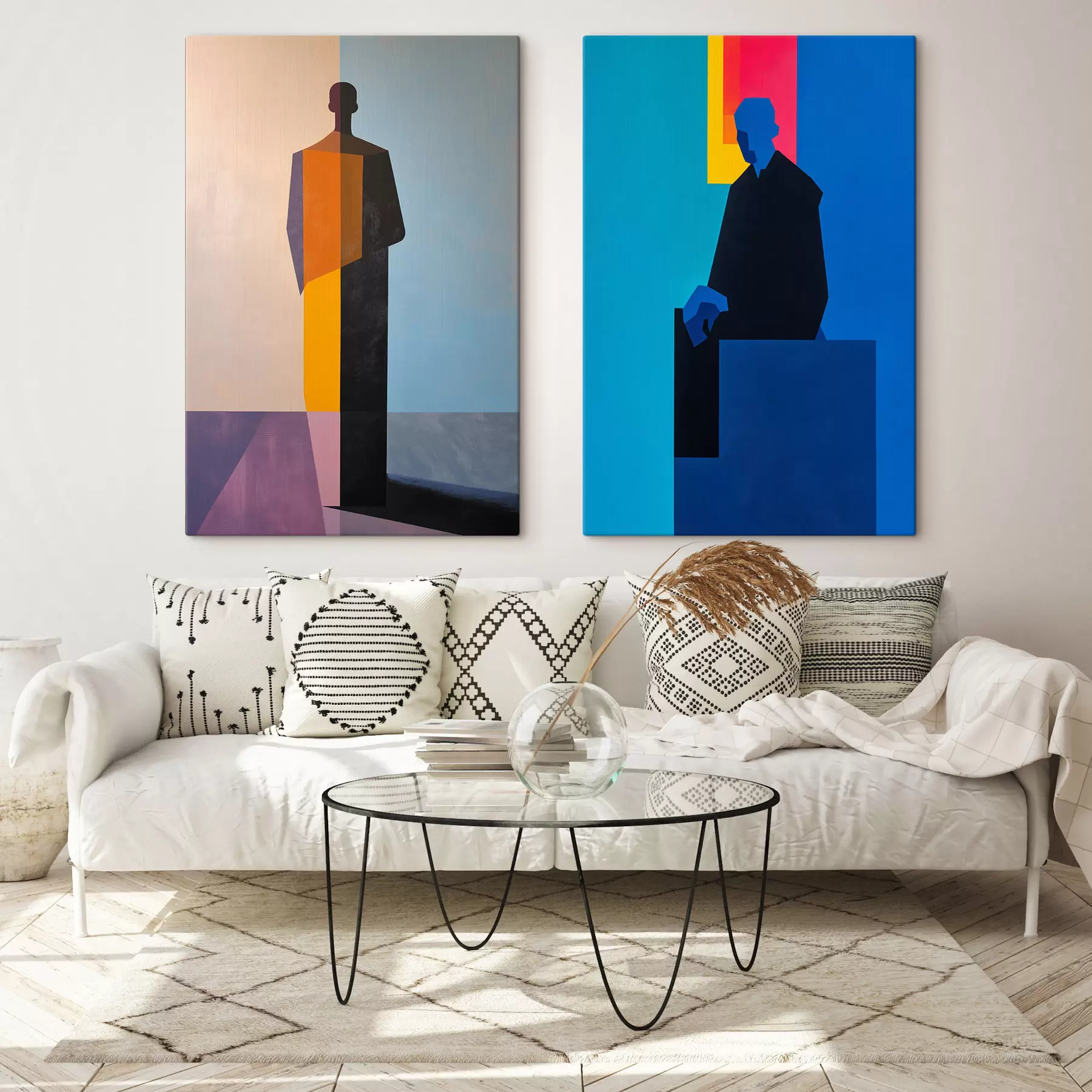 murales de pared Colores abstractos m30642