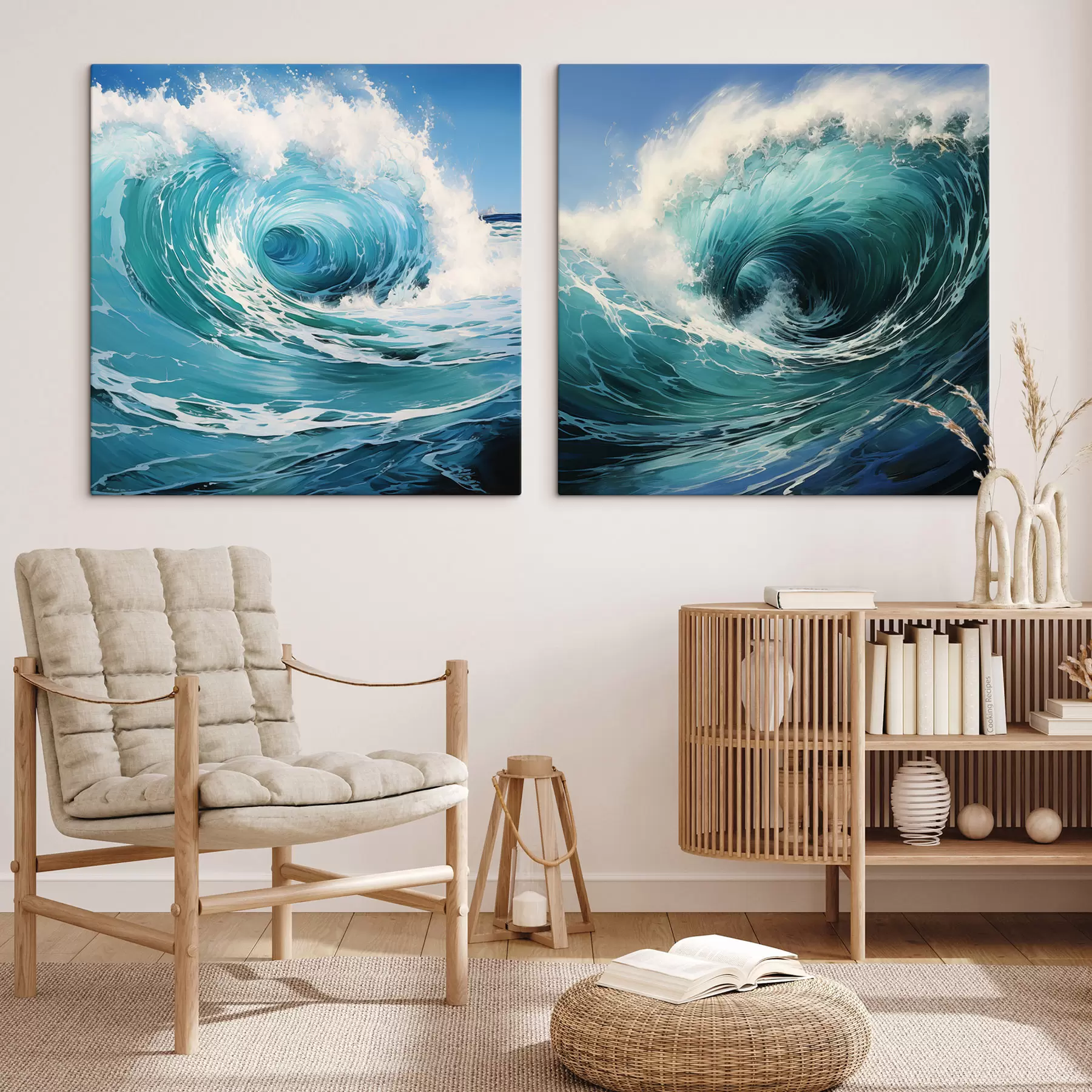 murales de pared Olas del mar m30646