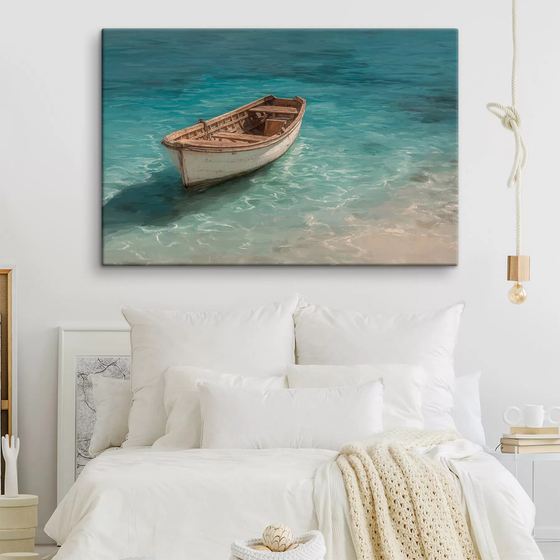 murales de pared Barco en el agua s49629