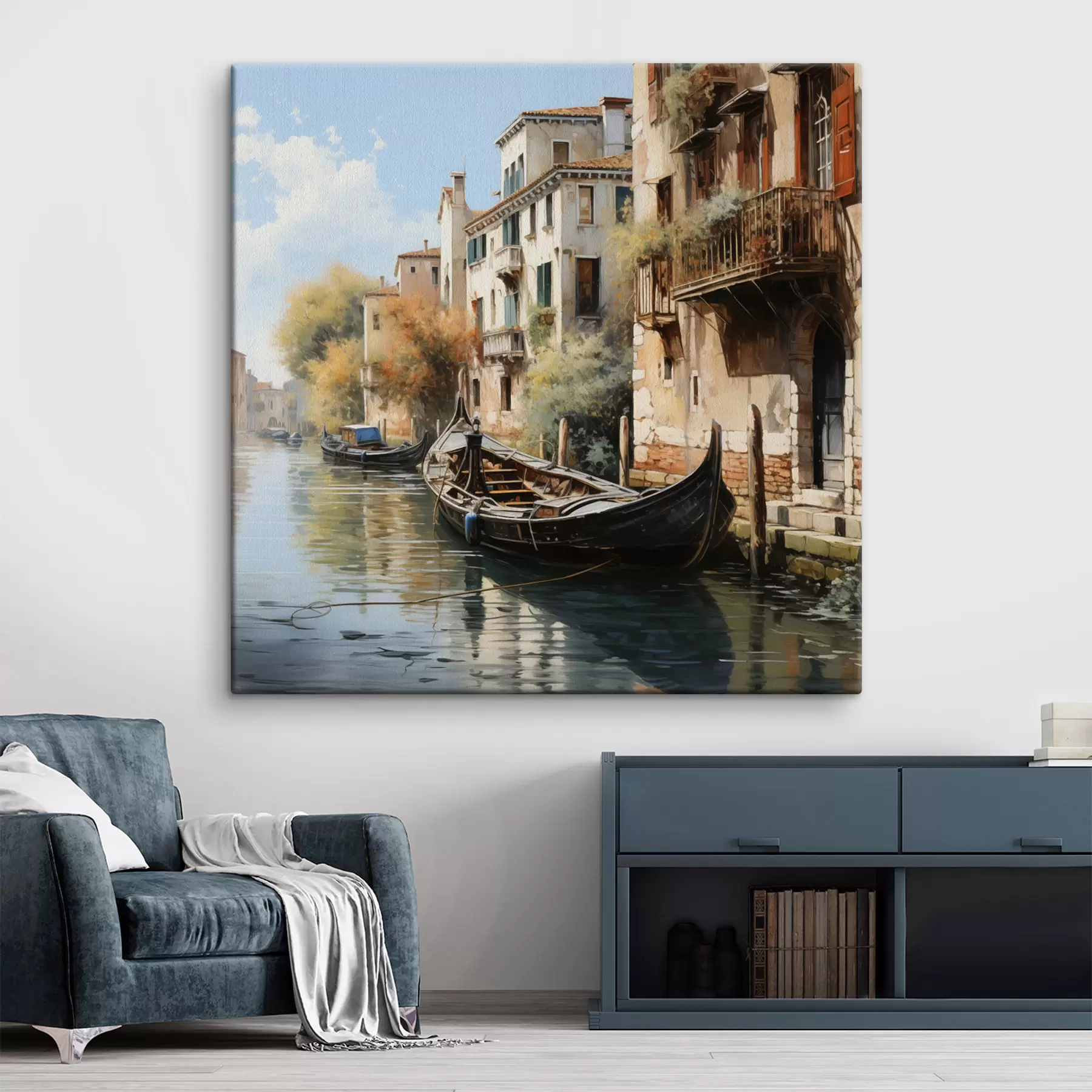 murales de pared Silencio veneciano s49636
