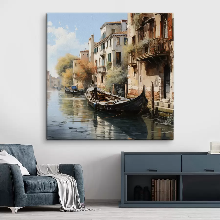 murales de pared Silencio veneciano s49636