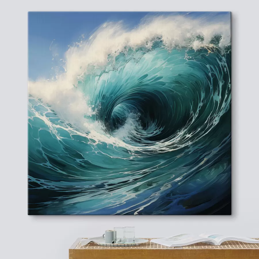murales de pared La gran ola s49638