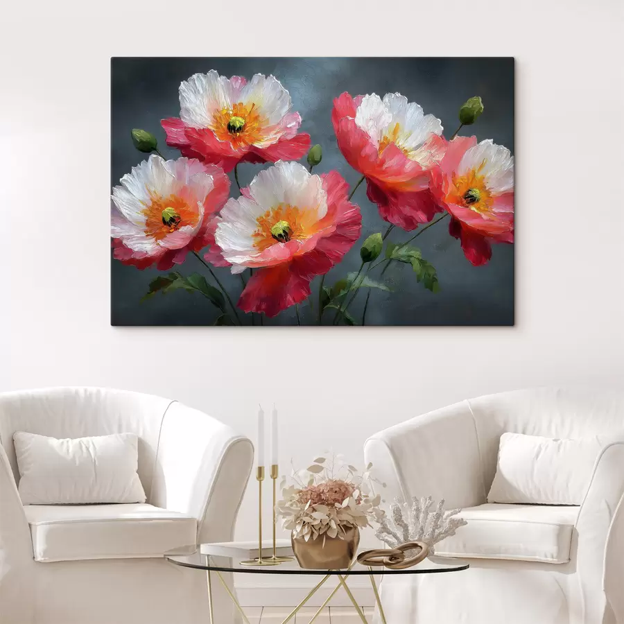 murales de pared Flores de colores s49640
