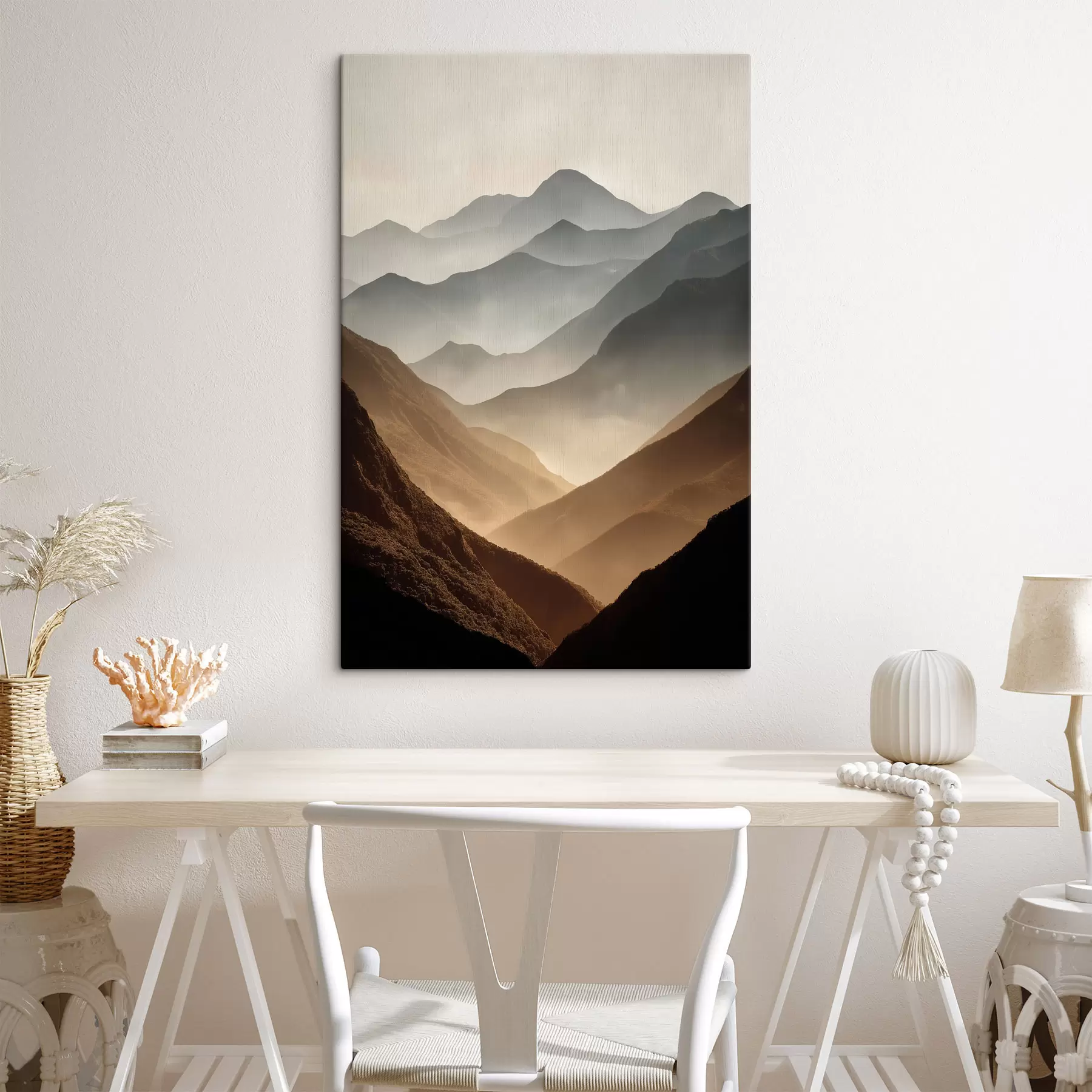 murales de pared Montañas apacibles s49643