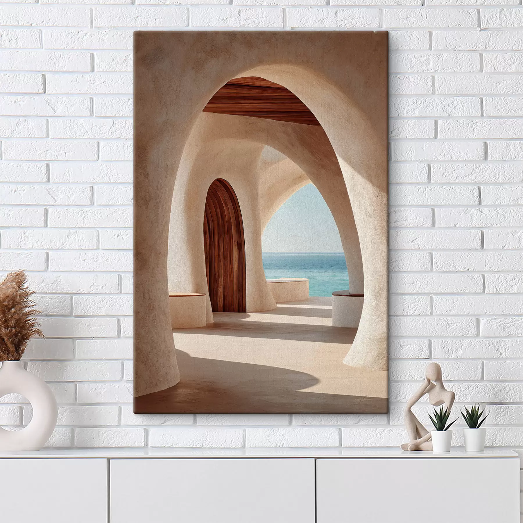 murales de pared Santuario costero s49646