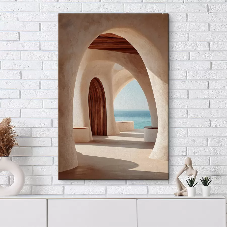 murales de pared Santuario costero s49646