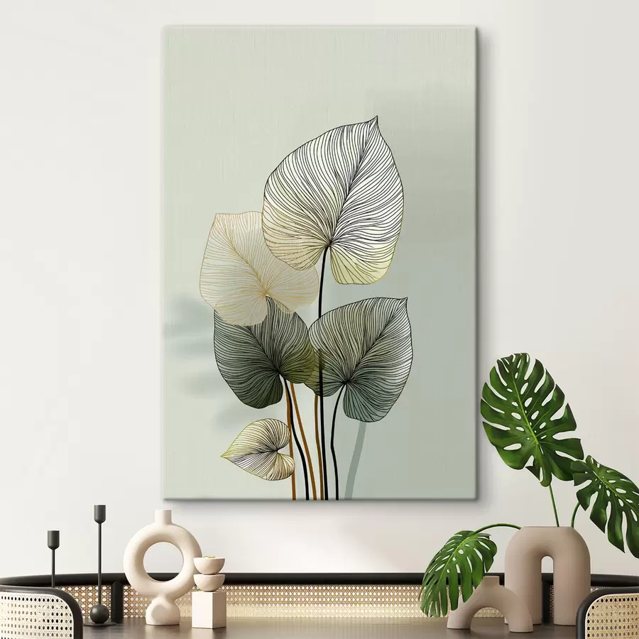 murales de pared Hojas susurrantes s49648