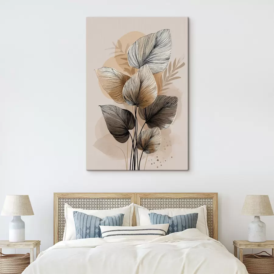 murales de pared Formas delicadas s49650