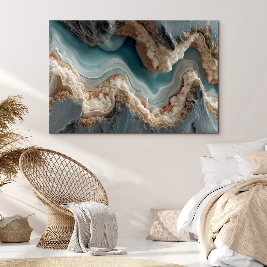 murales de pared Marea de cristal s49653