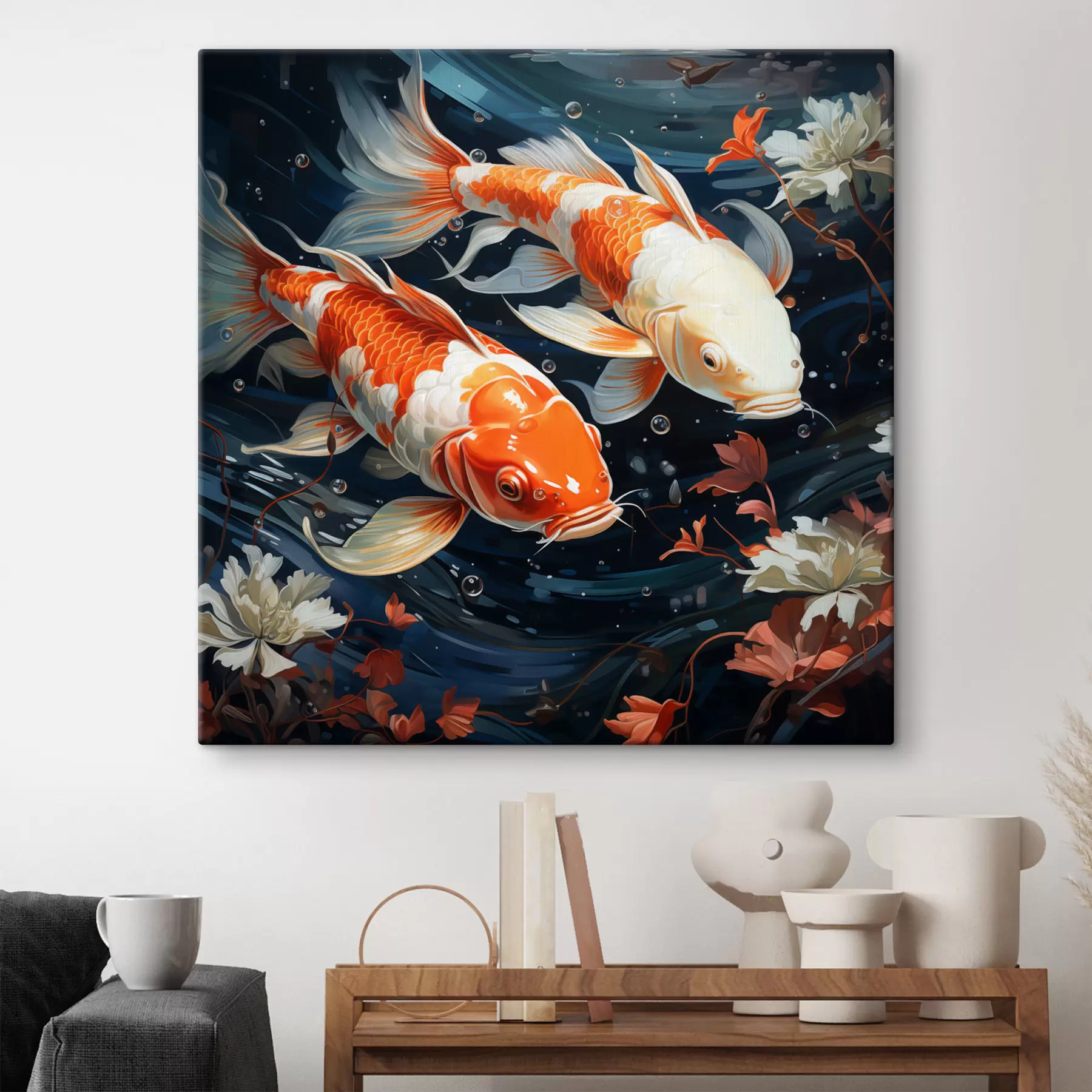 murales de pared Peces en el agua s49660