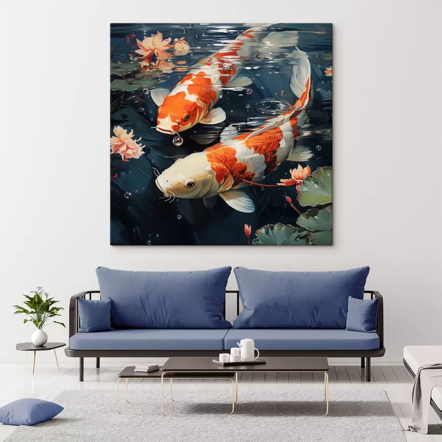 murales de pared Peces de colores s49661
