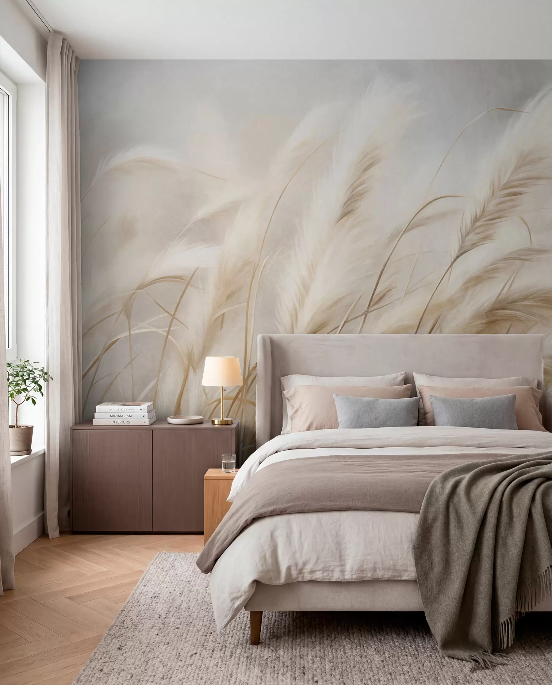murales de pared Pampa en la brisa w09825