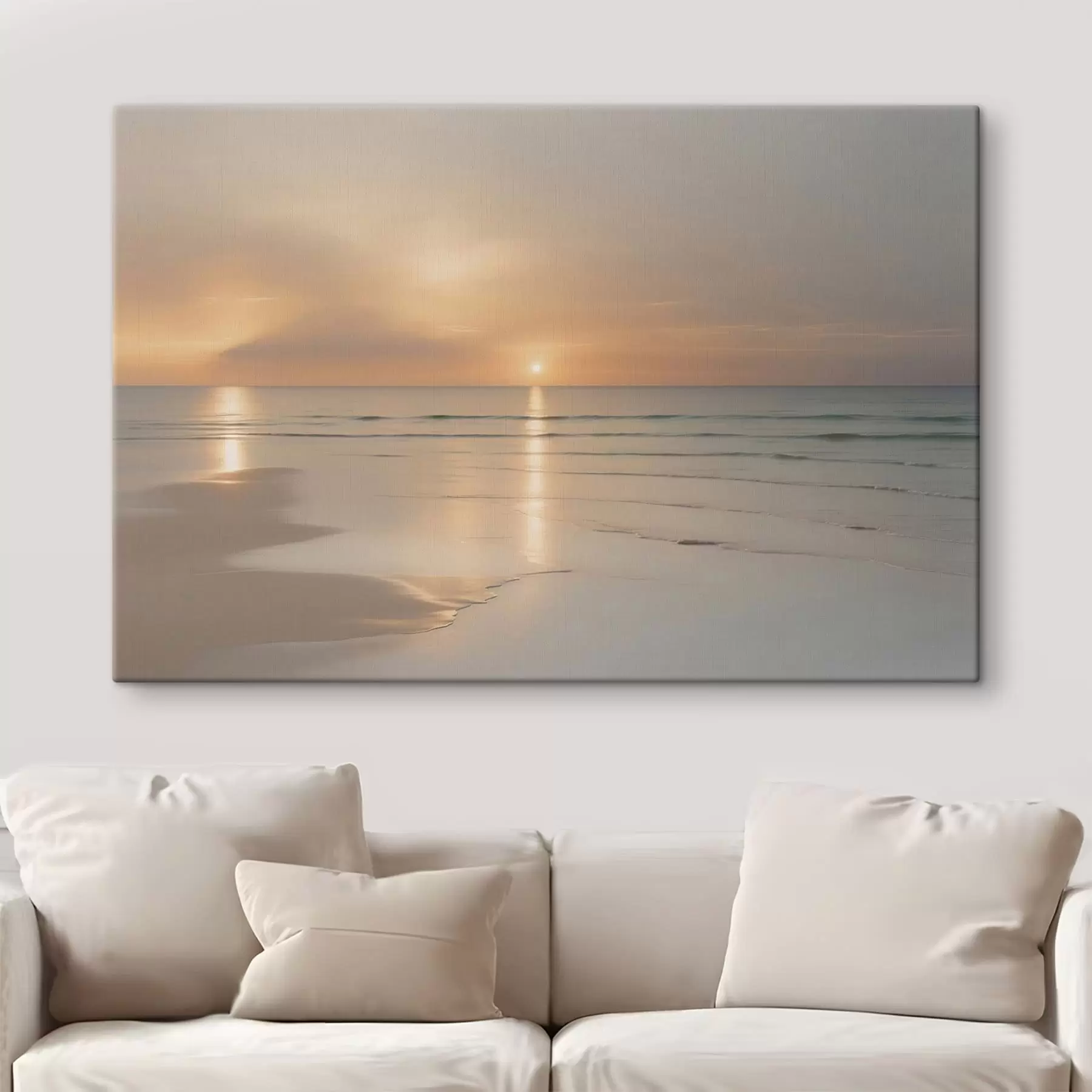 murales de pared Una tranquila costa al amanecer s49357