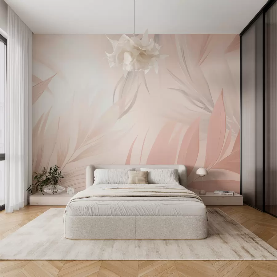 murales de pared Hojas puntiagudas w05742