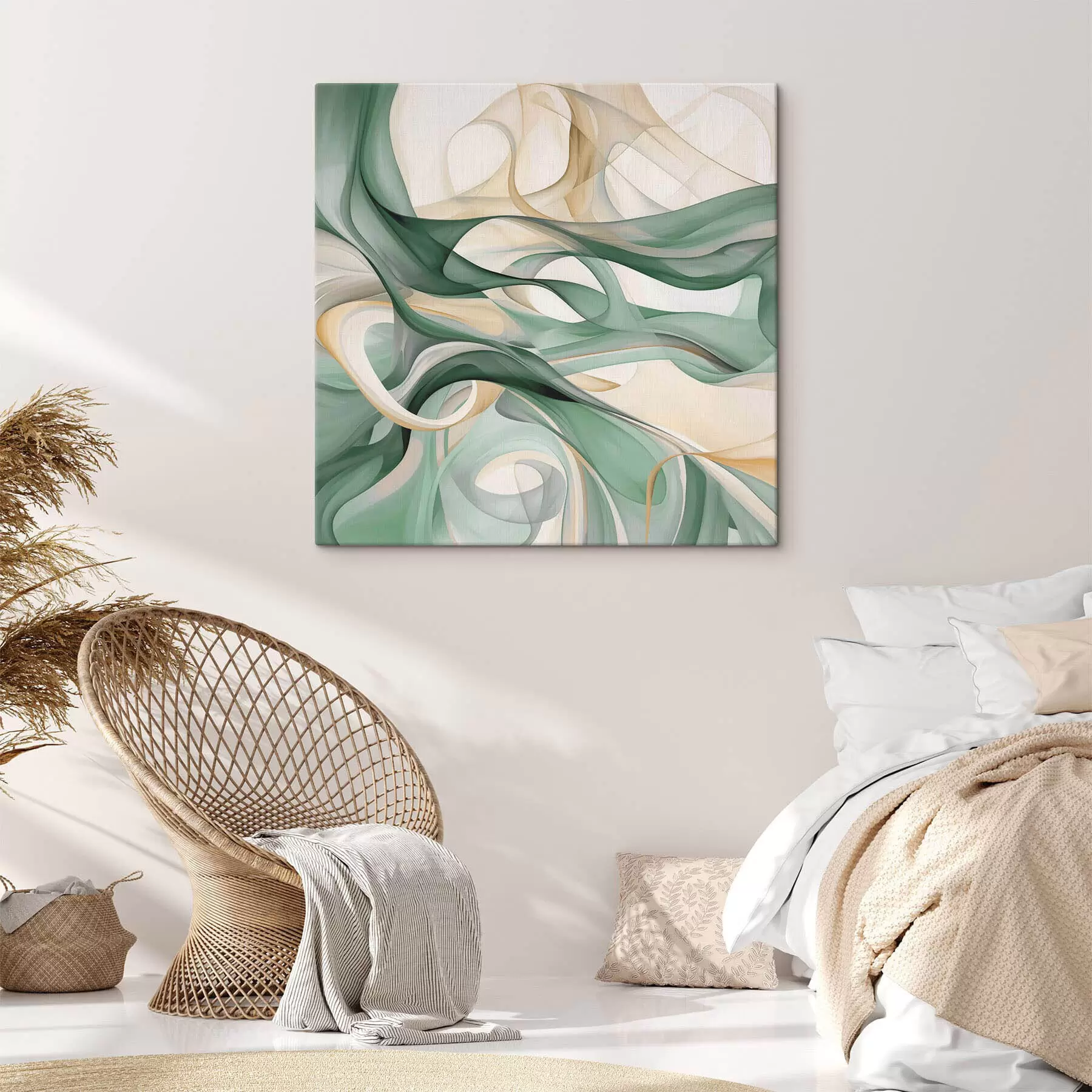 murales de pared Ondas abstractas s49520