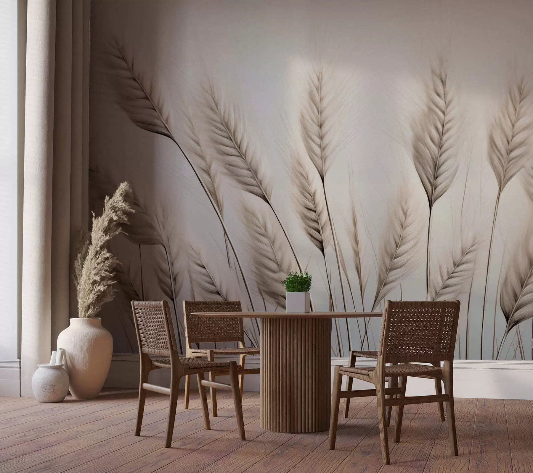 murales de pared Espiguillas w05715