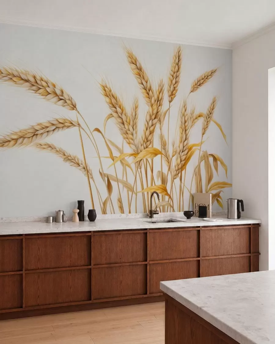 murales de pared Espiguillas delicadas w05714v1