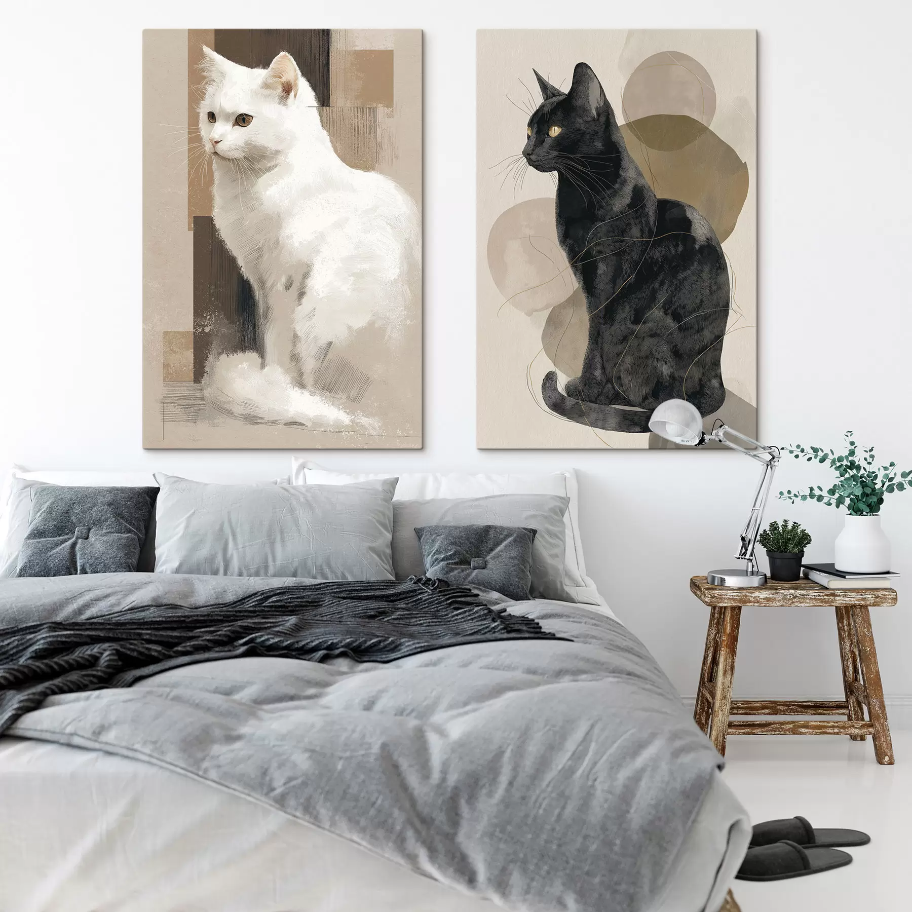 murales de pared Gatos domésticos m30704