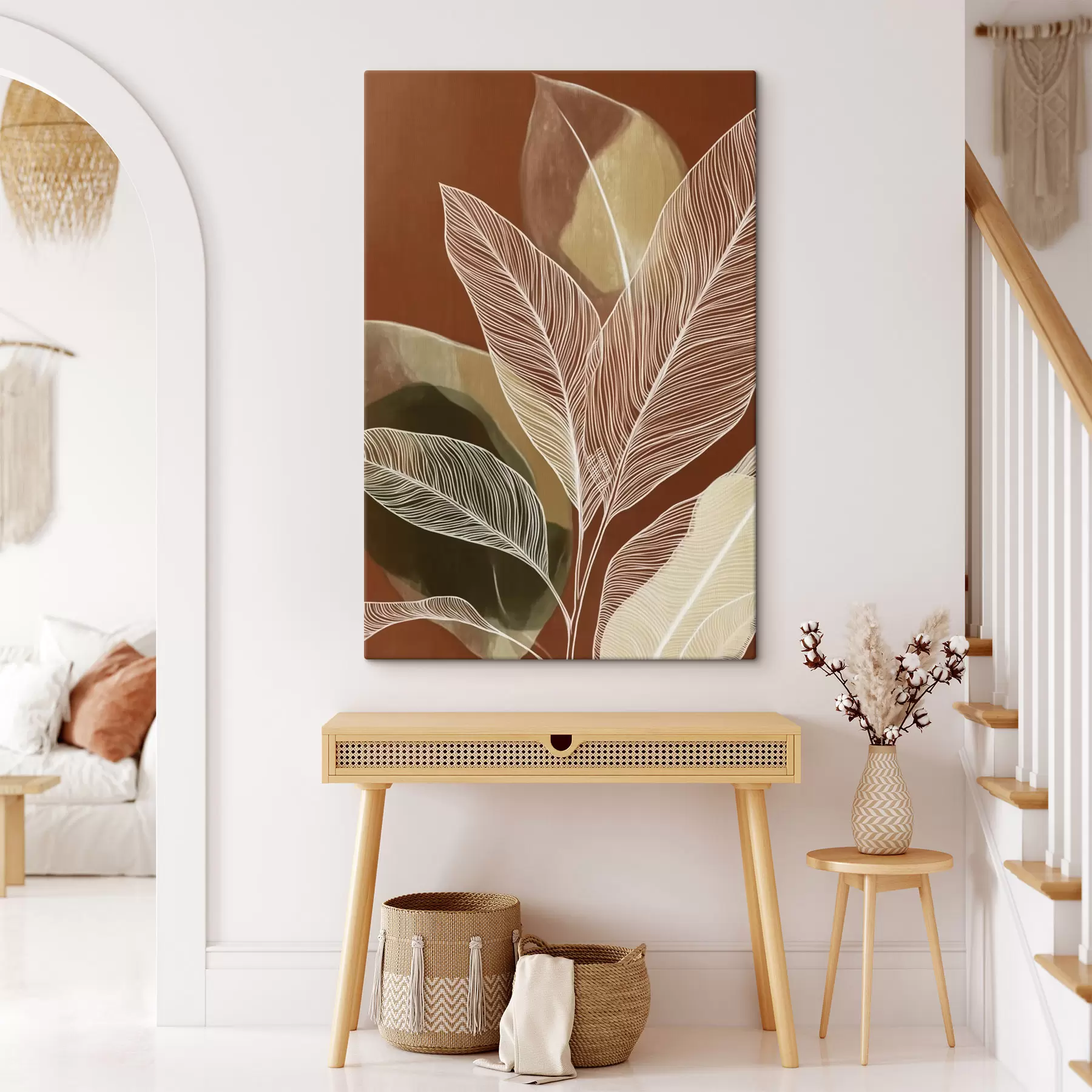 murales de pared Hojas susurrantes s49839