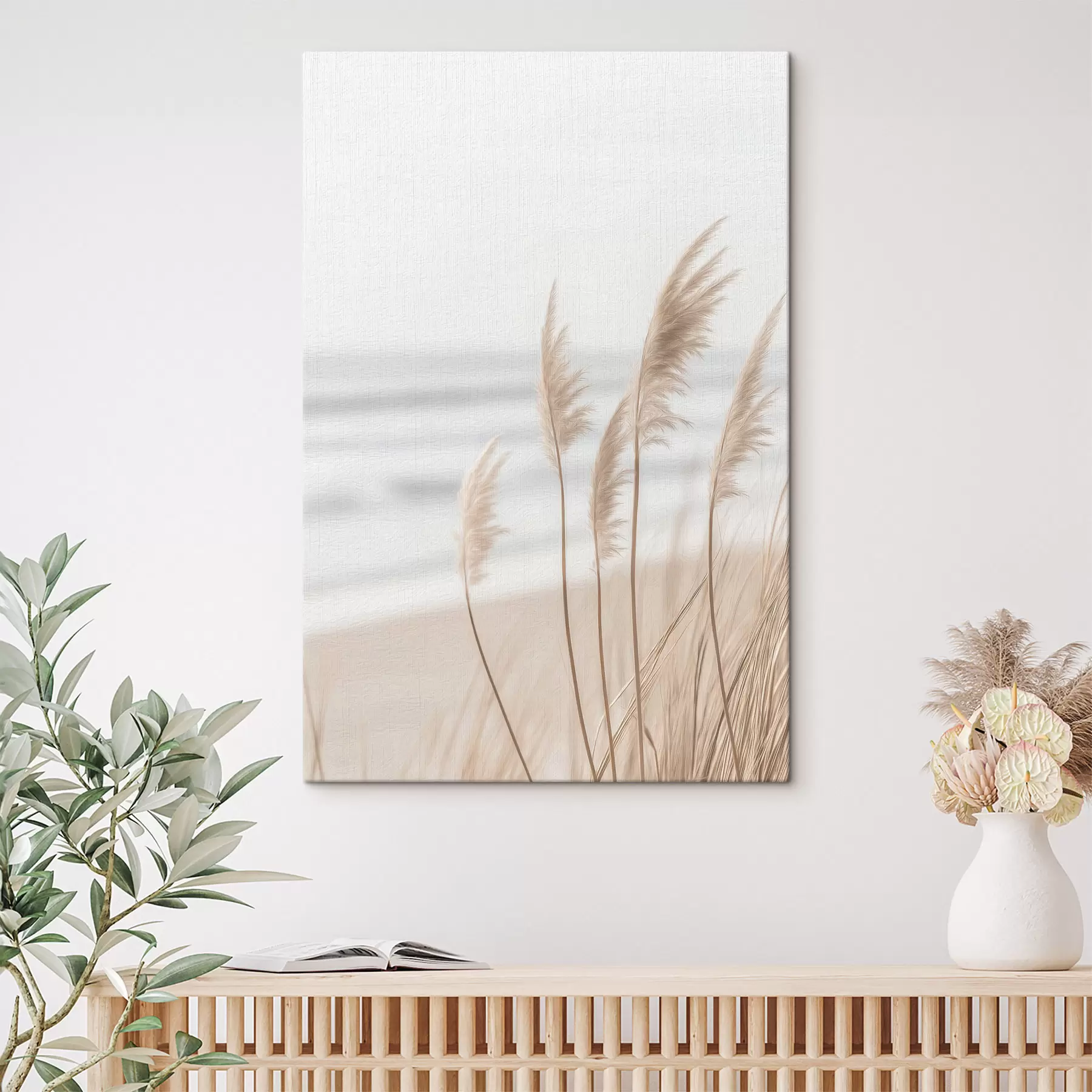 murales de pared Juncos junto al mar s49800